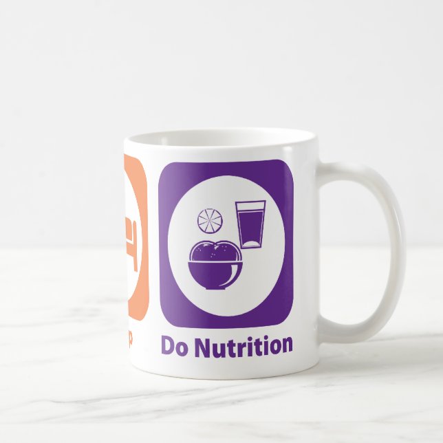 Essen Sie Schlaf tun Nahrung Kaffeetasse (Rechts)