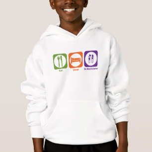 Essen Sie Schlaf tun wütende Wissenschaft Hoodie