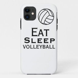 Essen Sie. Schlaf. Volleyball-Fall Case-Mate iPhone Hülle