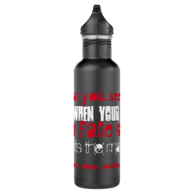 Essen Sie Schlaf-Wringen und Hydrat! Trinkflasche (Rechts)