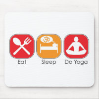 Essen Sie Schlaf-Yoga