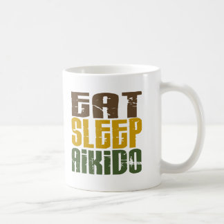 Essen Sie SchlafAikido 1 Kaffeetasse