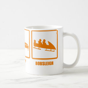 Essen Sie SchlafBobsleigh Kaffeetasse