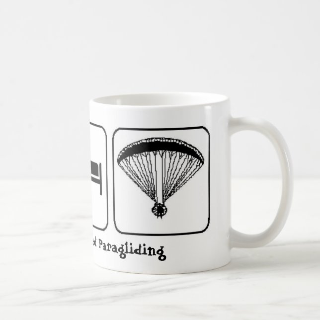 Essen Sie, schlafen Sie, angetriebenes Kaffeetasse (Rechts)
