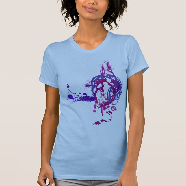 Essen Sie, schlafen Sie, atmen Sie… MUSIK T-Shirt (Vorderseite)