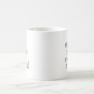 Essen Sie, schlafen Sie, gelesen, Wiederholung Kaffeetasse