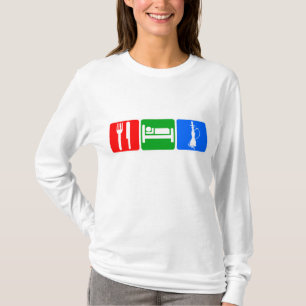 Essen Sie, schlafen Sie, Huka T-Shirt