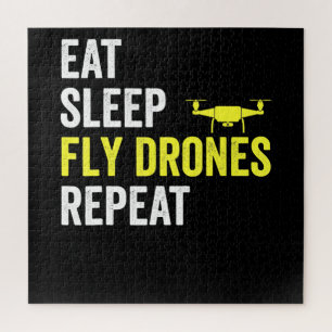 Essen Sie schlafende Fly Drones Wiederholen Drone