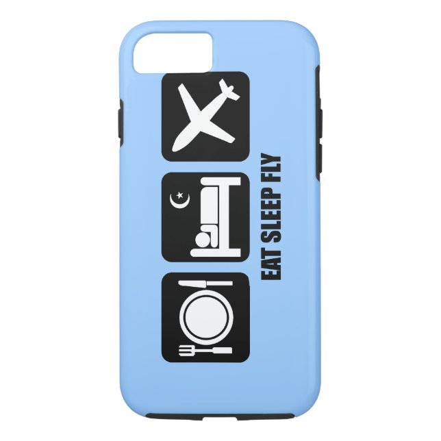 essen Sie Schlaffliege Case-Mate iPhone Hülle (Rückseite)