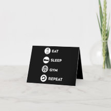 ESSEN SIE SCHLAFGYM WIEDERHOLEN