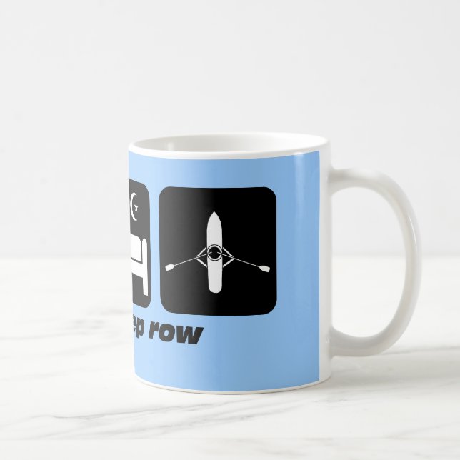 essen Sie Schlafreihe Kaffeetasse (Rechts)