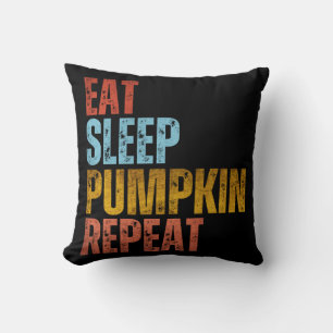 ESSEN SIE SCHLAFSCHLAF PUMPKIN WIEDERHOLEN KISSEN