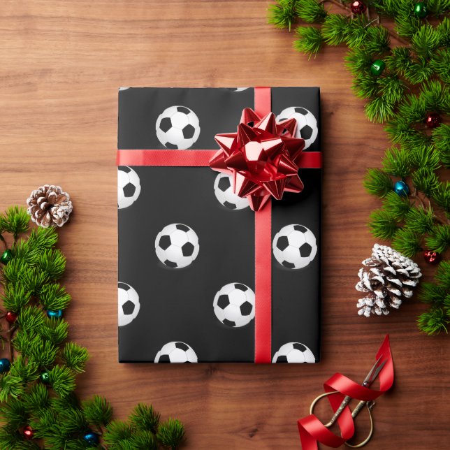 Essen Sie Schlafsoccer Ball Packpapier (Feiertagsgeschenk)