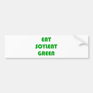 Essen Sie Soylent Grün Autoaufkleber
