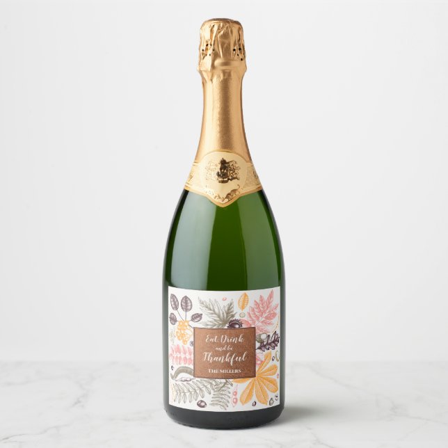 Essen Sie trinken und seien Sie dankbar Botanicals (Vorderseite)