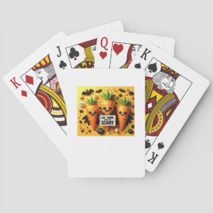 Essen Sie trinken und sind Sie Beängstigend Retro Spielkarten