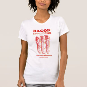 Essen Sie unterschiedliches - essen Sie Speck T-Shirt