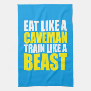 Essen Sie wie ein Caveman, trainieren Sie wie ein Handtuch
