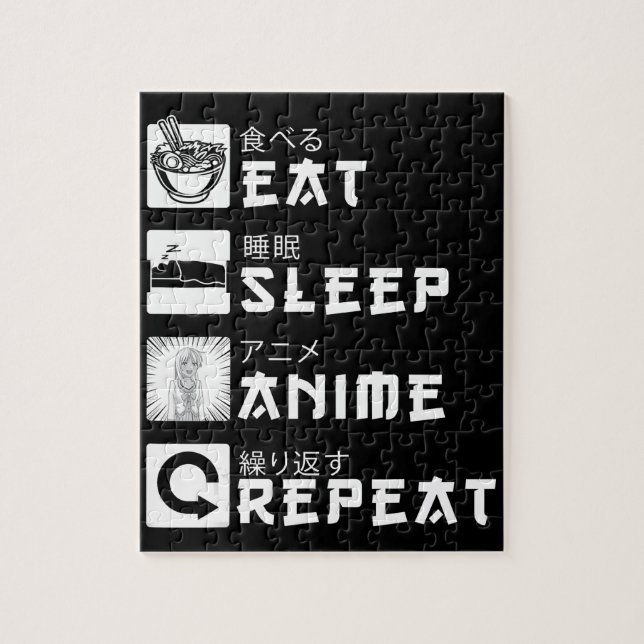 Essen Sleep Anime Wiederholung japanische Manga Lo (Vertikal)