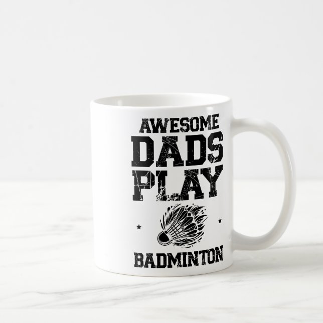 Essen Sleep Badminton Repeat Shuttle Racket Kaffeetasse (Rechts)