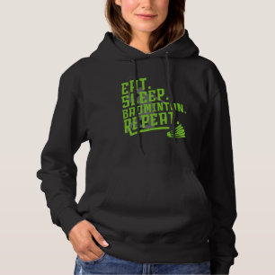 Essen Sleep Badminton Wiederholung Badminton Squad Hoodie