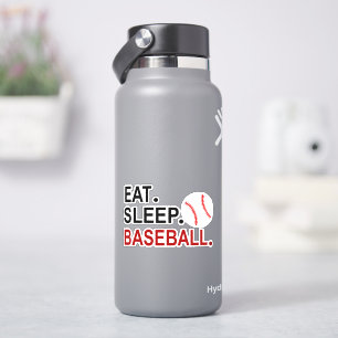 Essen Sleep Baseball Aufkleber