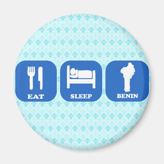 Essen Sleep Benin Magnet (Vorne)