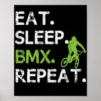 Essen Sleep BMX Freestyle Cycling Sarcasm