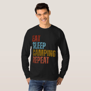 ESSEN SLEEP CAMPING WIEDERHOLEN T - Shirt