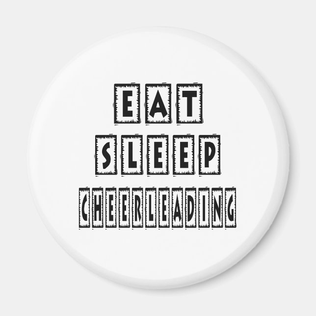 Essen Sleep Cheerleader Magnet (Vorne)