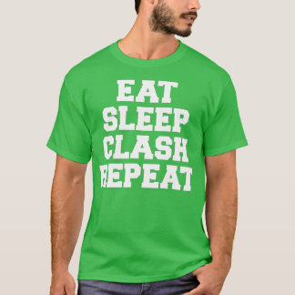 Essen Sleep Clash Wiederholung Geschenk für Royale T-Shirt