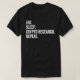 Essen Sleep Crypto Forschung Wiederholung des sonn T-Shirt (Design vorne)