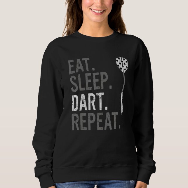 Essen Sleep Dart Repeat Darts Sweatshirt (Vorderseite)