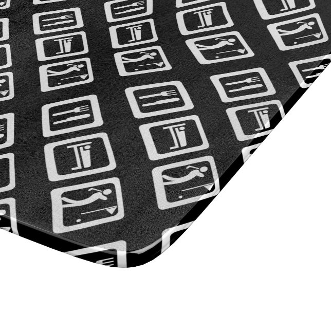 Essen Sleep Golf Lodge Dekoration Schneidebrett (Ecke)