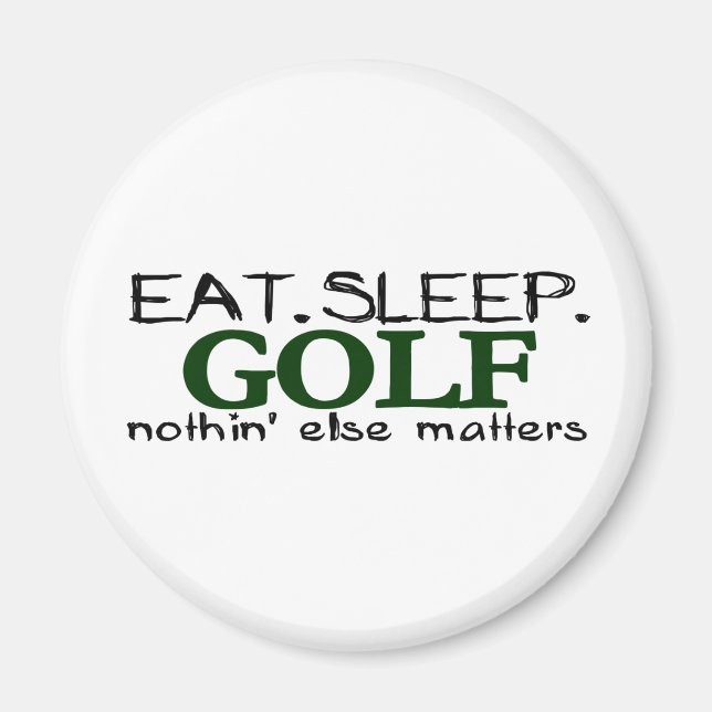Essen Sleep Golf Magnet (Vorne)