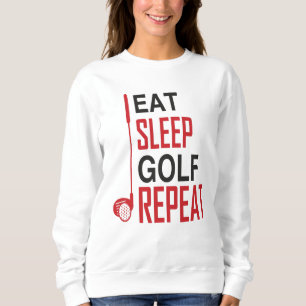 Essen Sleep Golf Wiederholung Sweatshirt