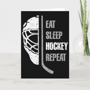 Essen Sleep Hockey Wiederholung Weihnachten für Te Karte