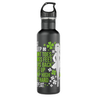 Essen Sleep Irish Dance Irish Dancer Ceili Reel Da Edelstahlflasche