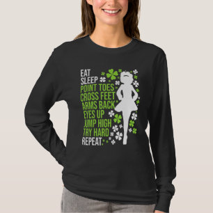 Essen Sleep Irish Dance Irish Dancer Ceili Reel Da T-Shirt
