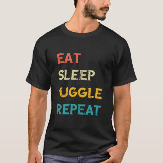 Essen Sleep Juggle Wiederholung 125 T-Shirt