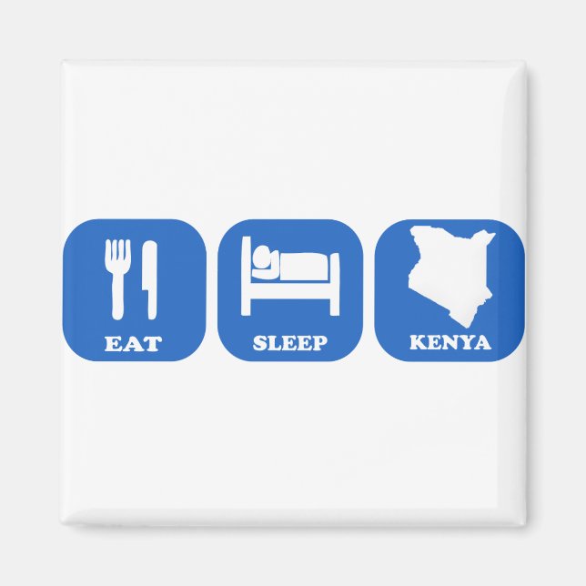 Essen Sleep Kenya Magnet (Vorne)