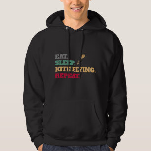 Essen Sleep Kite Flying Flyer wiederholen Hoodie