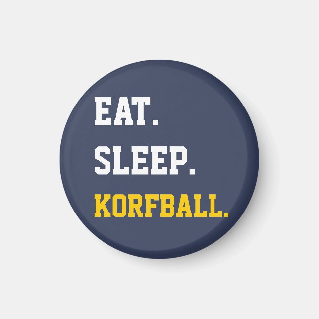 Essen Sleep Korfball Magnet (Vorne)