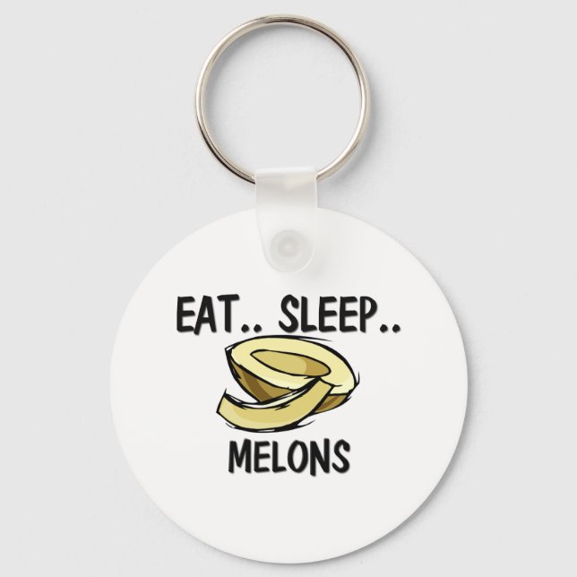 Essen Sleep MELONS Schlüsselanhänger (Vorderseite)
