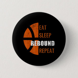 Essen Sleep Neustart wiederholen Spaß Basketball M Button