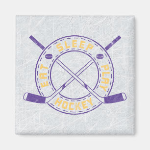 Essen Sleep Play Hockey Magnet