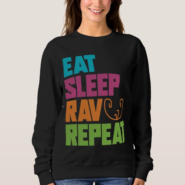 Essen Sleep Rav Wiederholung Sweatshirt (Vorderseite)
