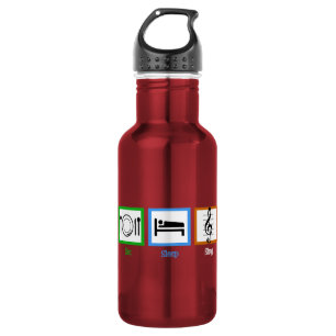 Essen Sleep Sing Edelstahlflasche