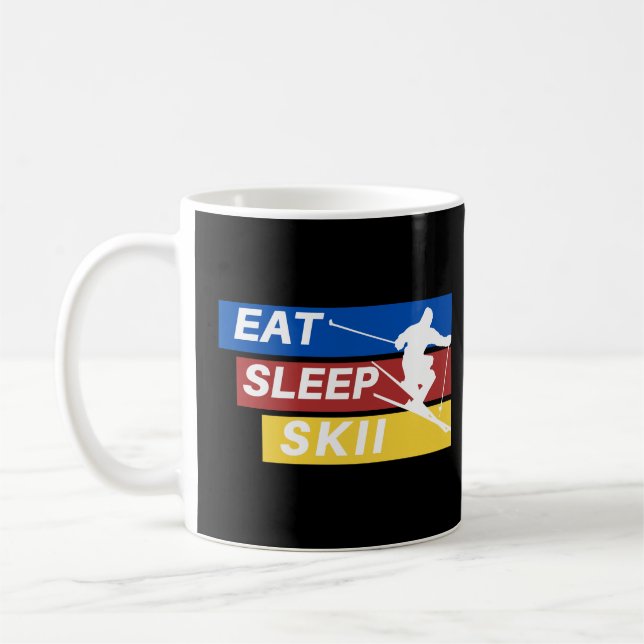 Essen Sleep Skii Baby Kaffeetasse (Links)