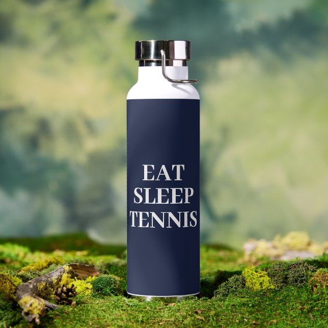 Essen Sleep Tennis Navy Blue Water Flasche (Außenbereich)